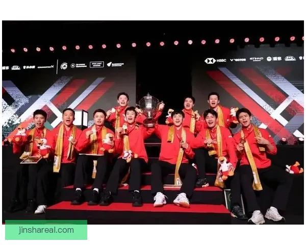 中国羽毛球队3-1力克法国成功卫冕第十二次捧起汤姆斯杯